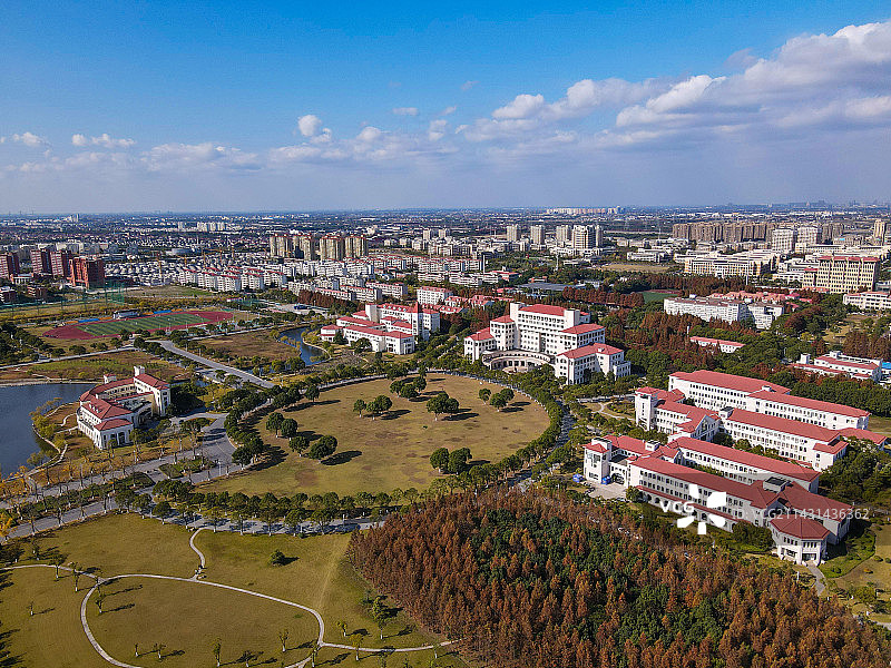上海师范大学奉贤校区图片素材