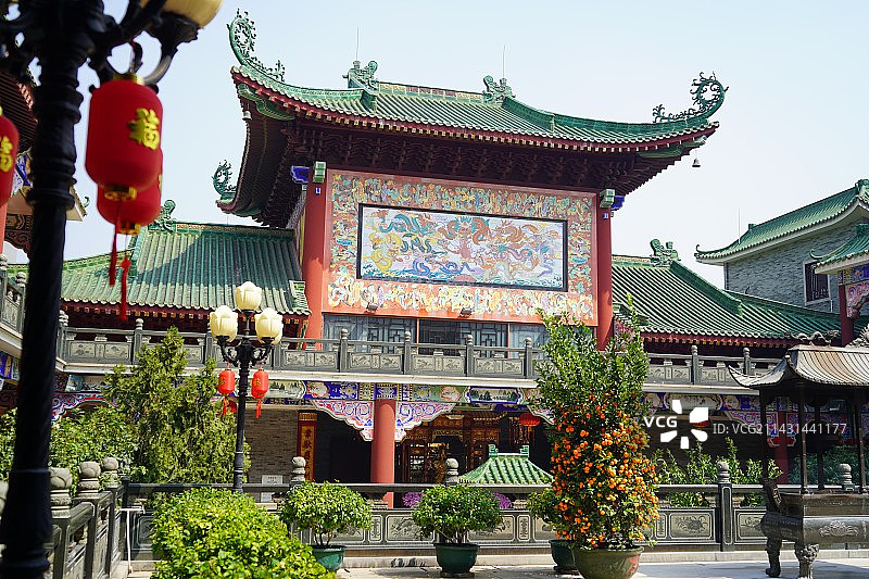 佛山逢简水乡觉妙净院图片素材