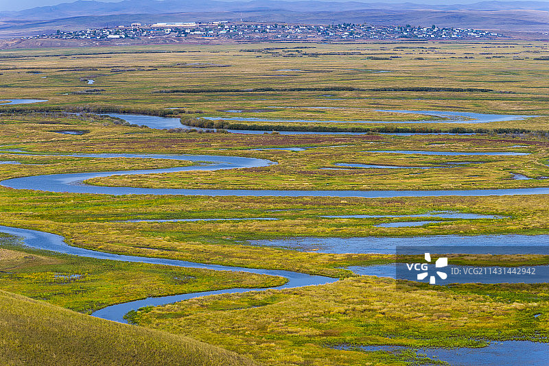 根河湿地图片素材