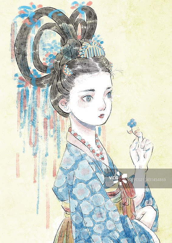 古风美人图片素材