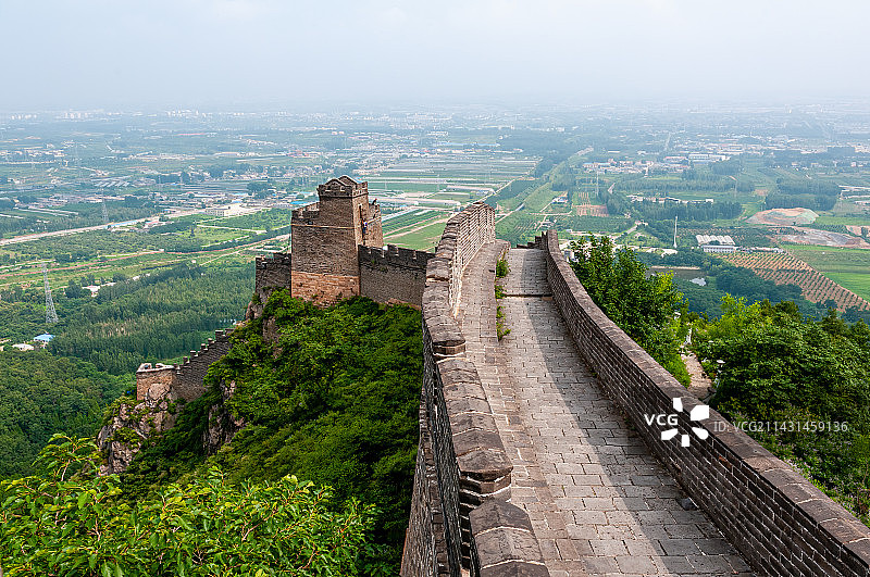 河北秦皇岛明长城角山长城图片素材