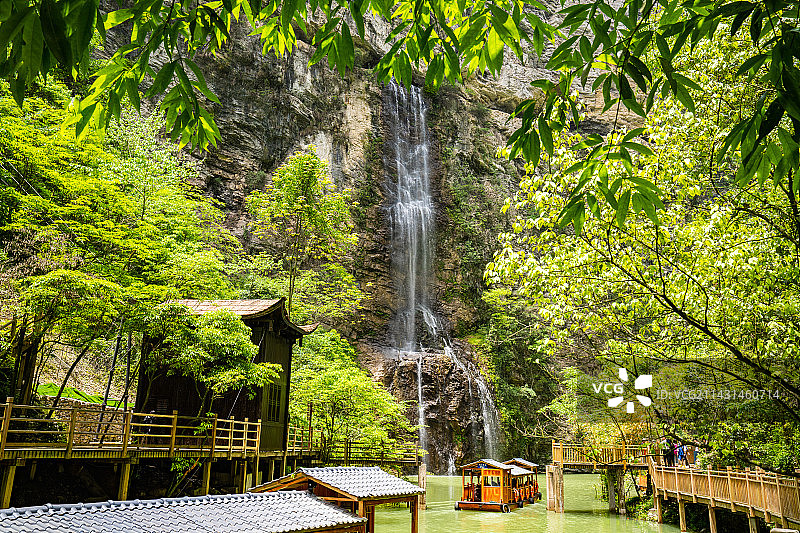张家界大峡谷风光图片素材