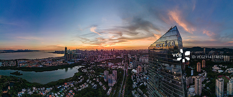 航拍南山区图片素材