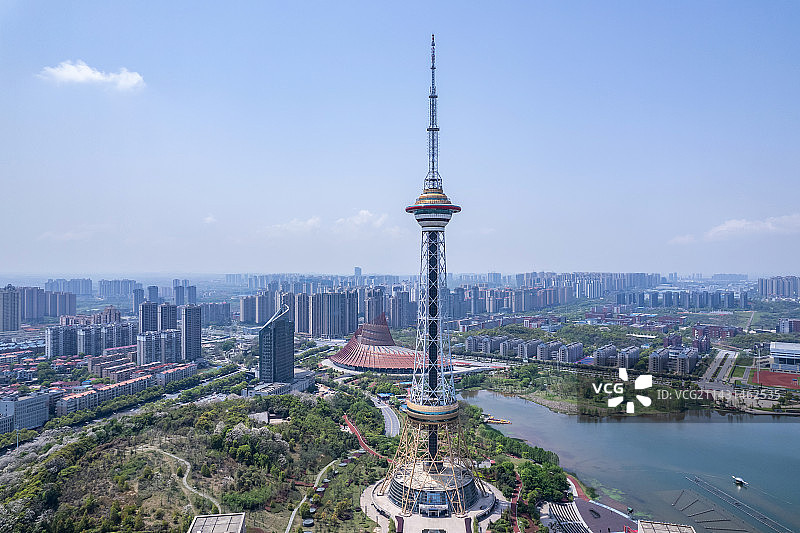 中国湖南省株洲神农塔图片素材