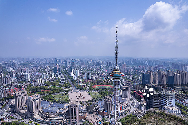 中国湖南省株洲神农塔图片素材