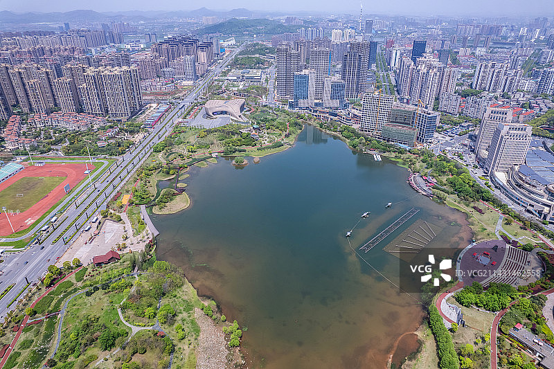 中国株洲市神农湖风光图片素材