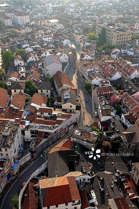 乔家路~上海老城厢历史风貌待重建，期待城市更新过程中能够不磨灭这个城市成长的岁月痕迹……图片素材