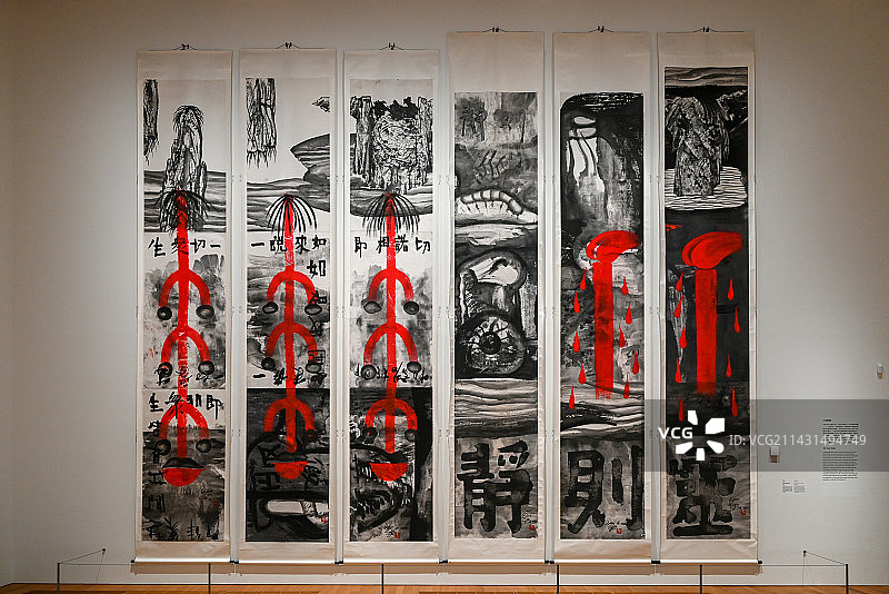 香港M+博物馆艺术品图片素材