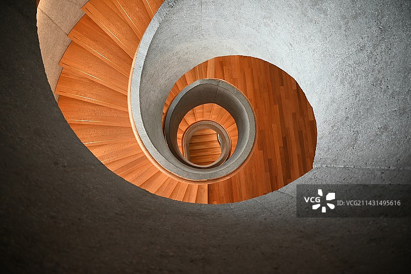 香港大馆建筑螺旋楼梯图片素材