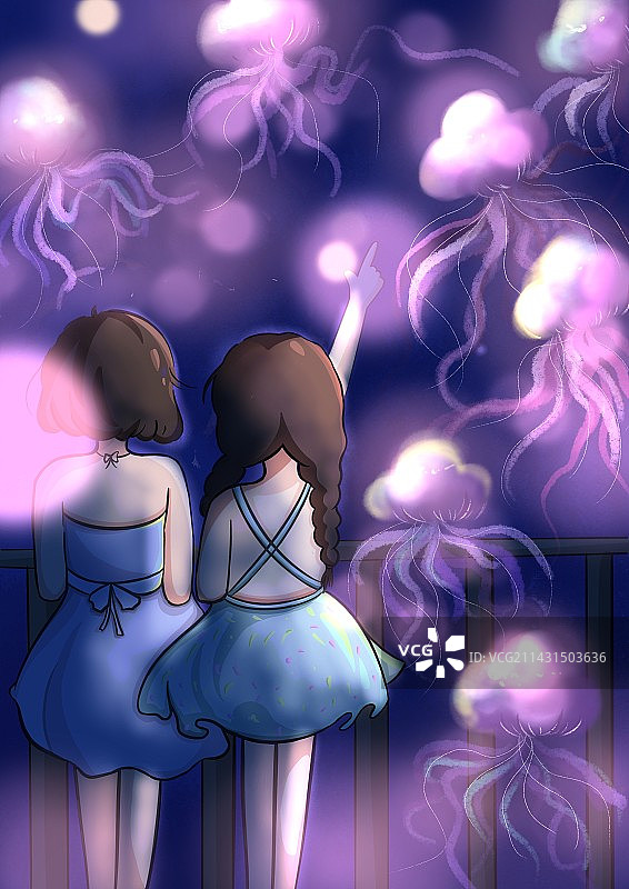 水母世界图片素材