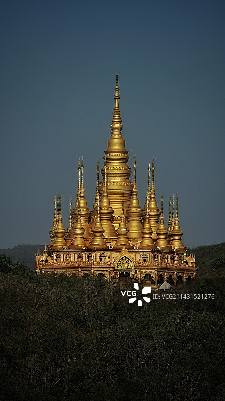 西双版纳大佛寺图片素材