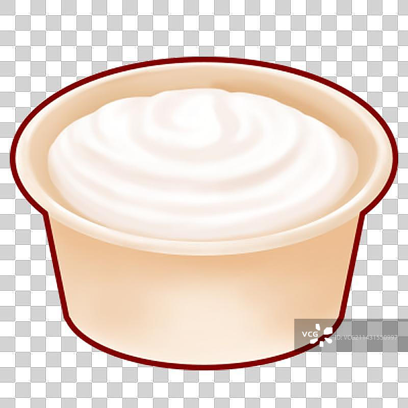 酸奶图片素材