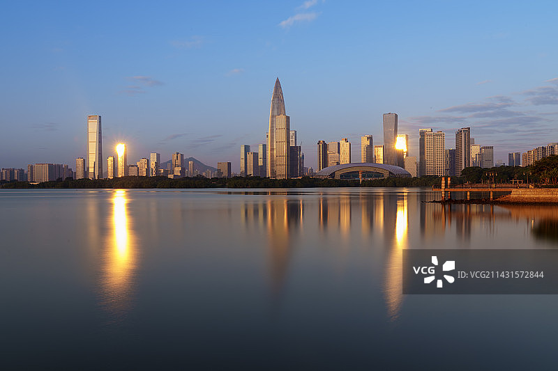 深圳湾看春笋图片素材