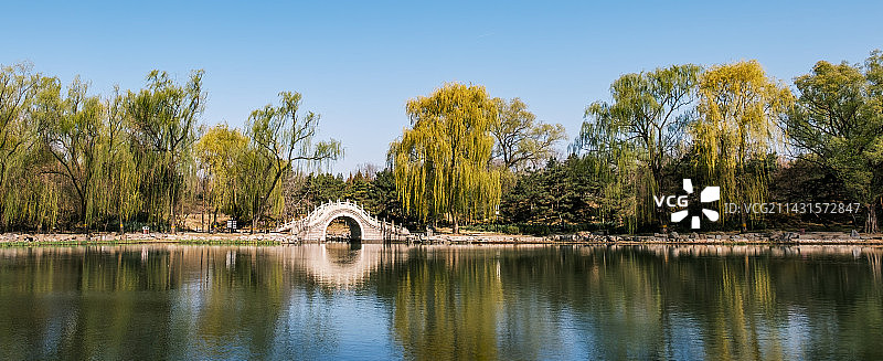 圆明园的平湖秋月图片素材