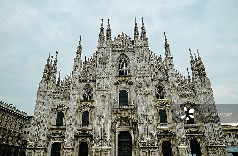 米兰大教堂图片素材