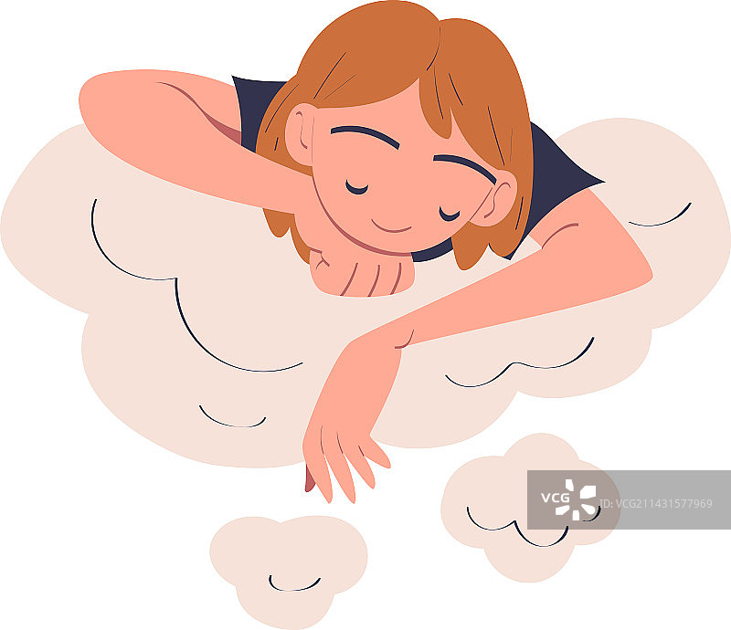 沉思幻想的女人图片素材