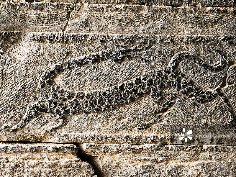 河南省郑州市登封市天中之中古建筑群汉三阙之少室阙图片素材