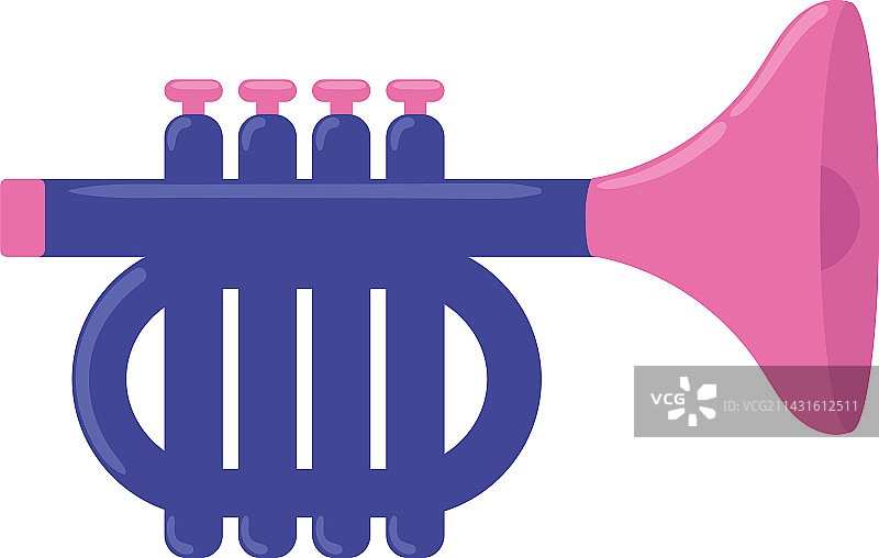 玩具小号图标图片素材