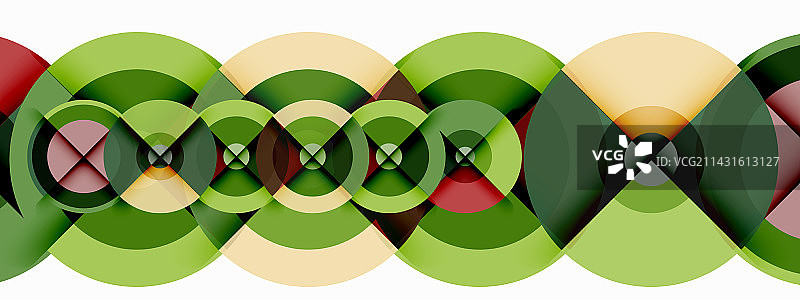 圆形阴影新潮的最小几何图片素材