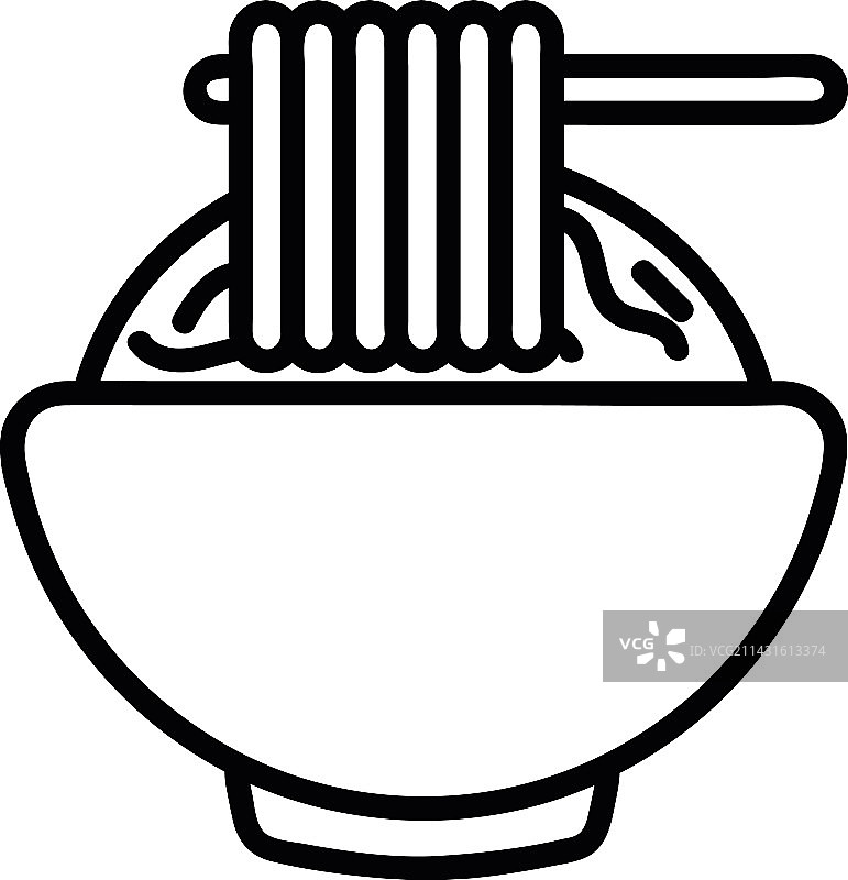 面条食物图标图片素材