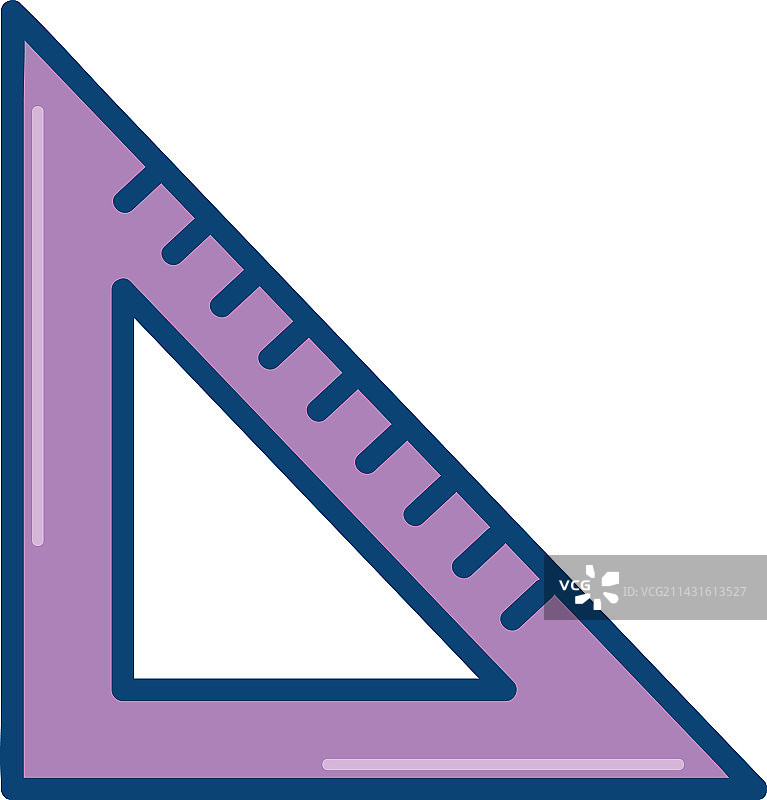 三角尺文具图片素材