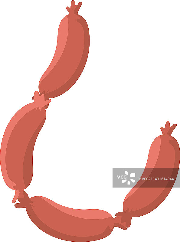 香肠肉类图标图片素材