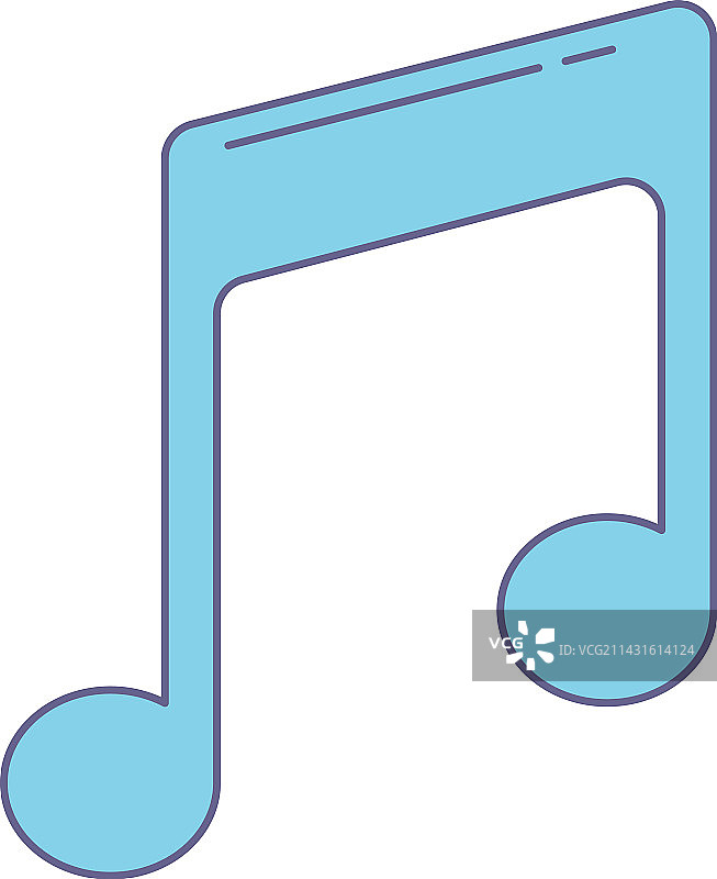 音符音乐图标图片素材