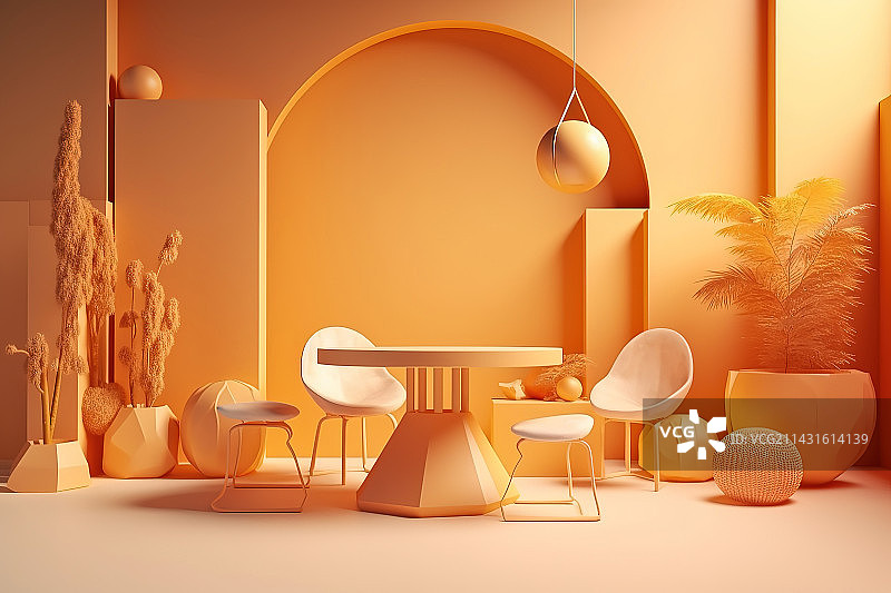 3D现代电商平台图片素材