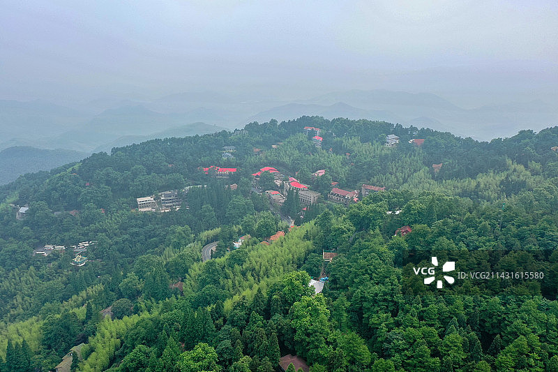 避暑之地莫干山风光图片素材