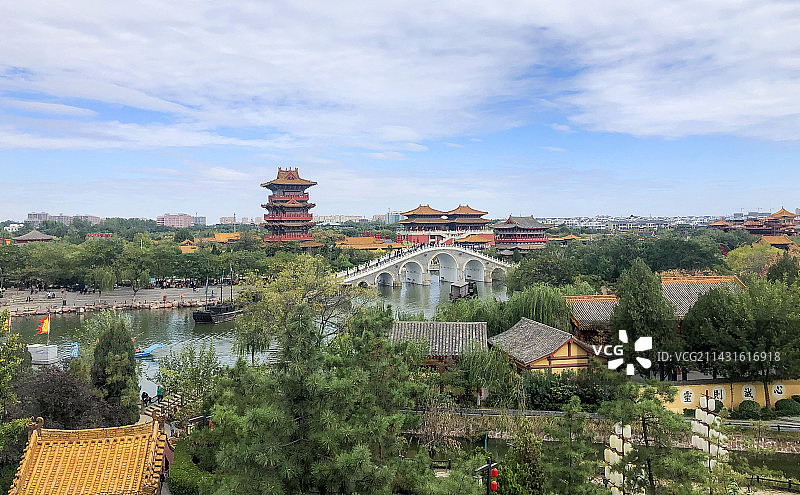 清明上河园图片素材