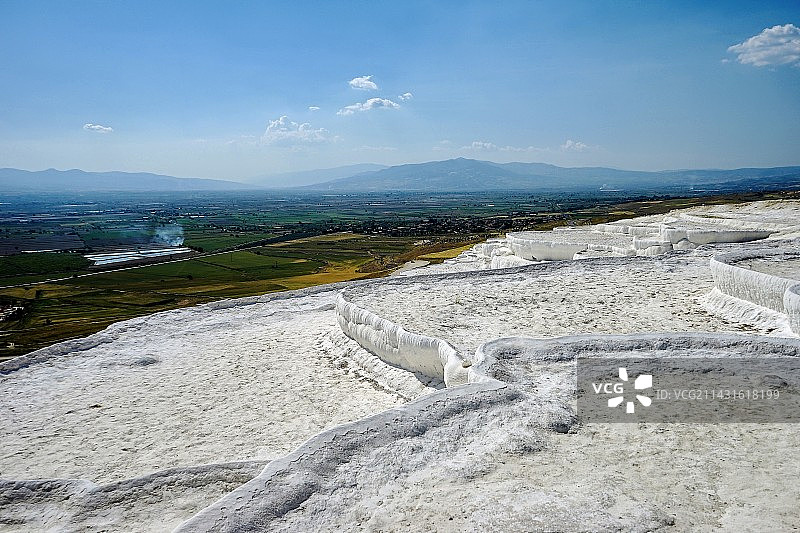 土耳其棉花堡图片素材