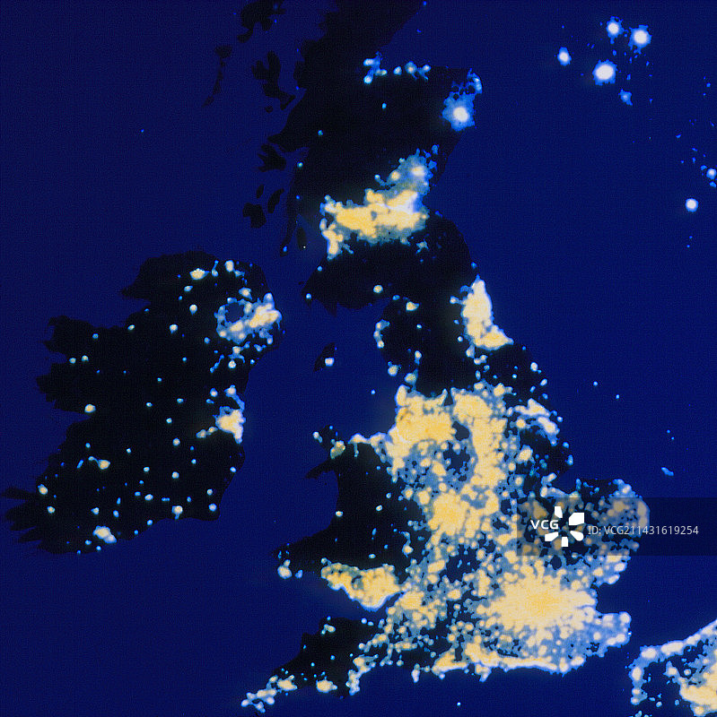 英国夜景灯光图片素材