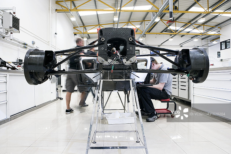 一级方程式赛车构造图片素材