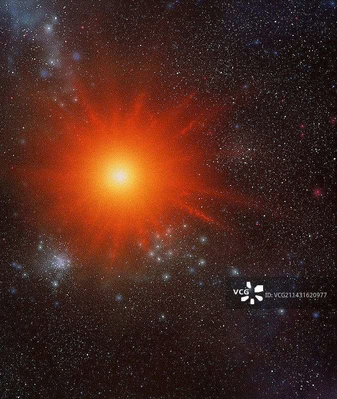 红矮星图片素材