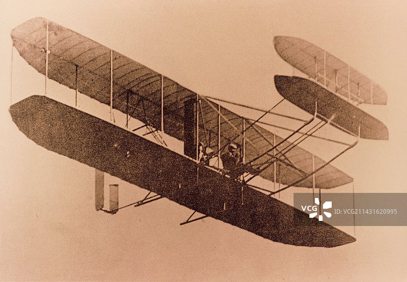 1908年莱特飞行者图片素材