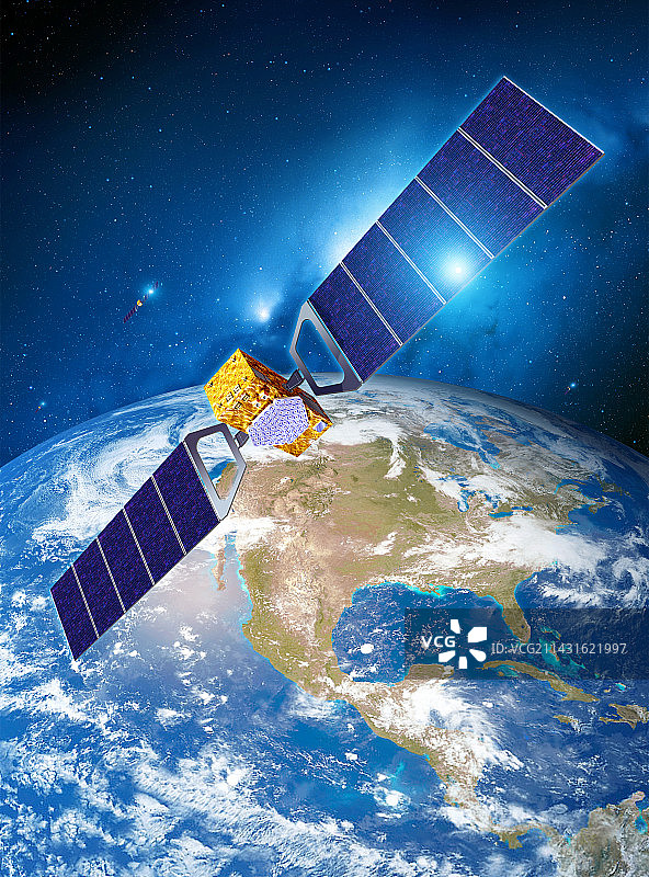 伽利略导航卫星图片素材