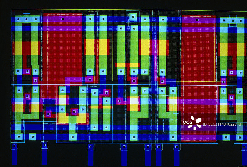 硅神经元图片素材