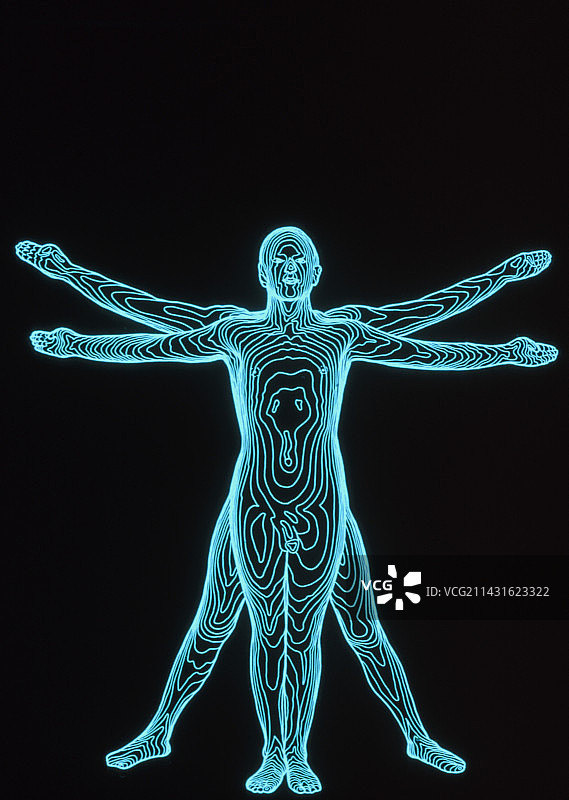 男人轮廓图图片素材