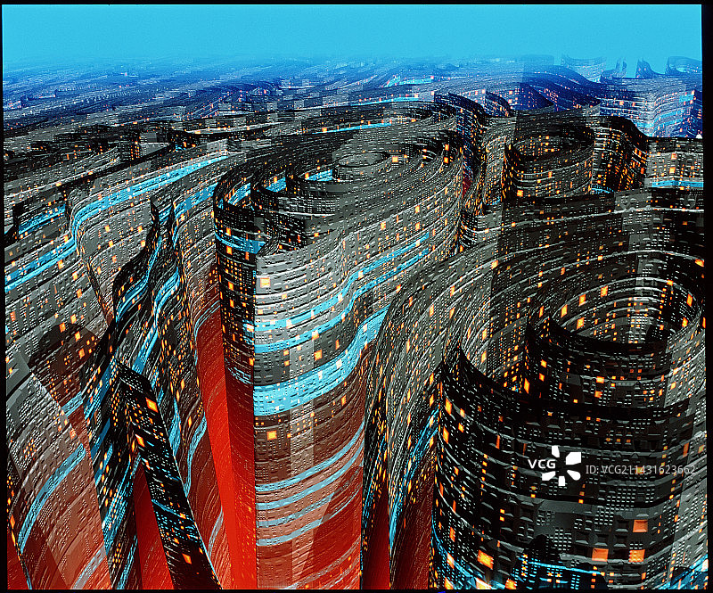 未来城市图片素材