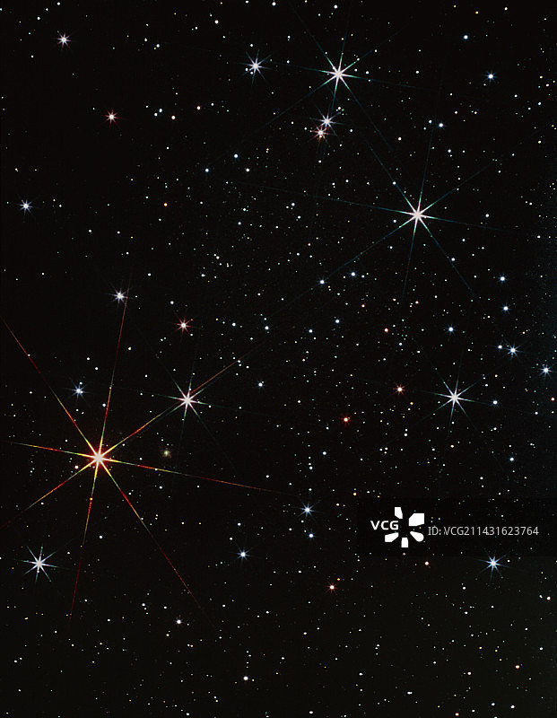 天蝎座中的心宿二图片素材