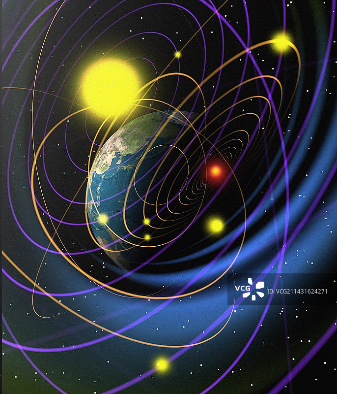 太阳系图片素材