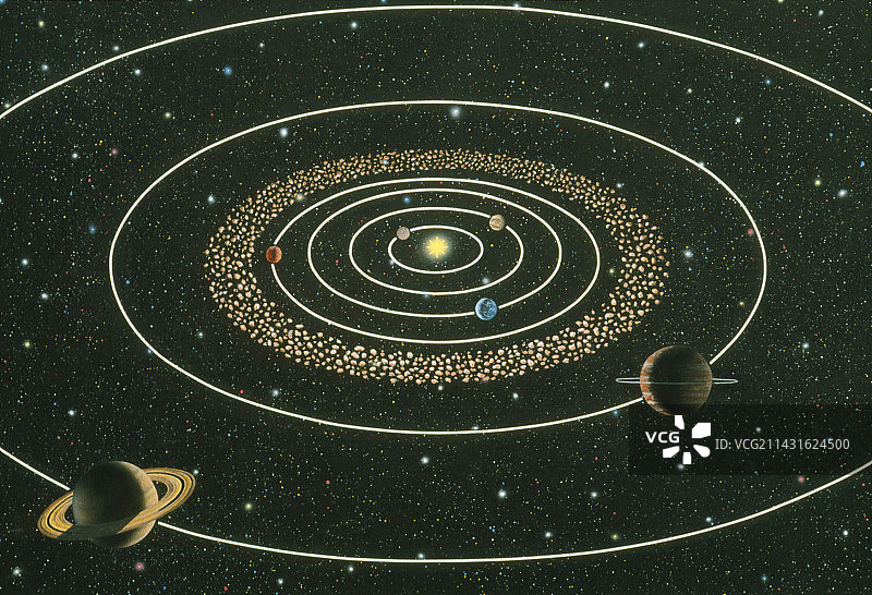 小行星带图片素材