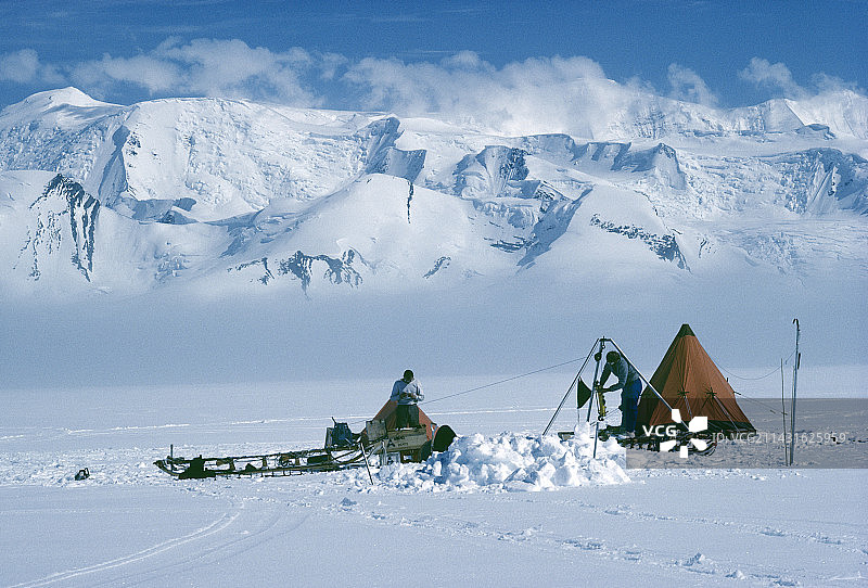南极研究图片素材