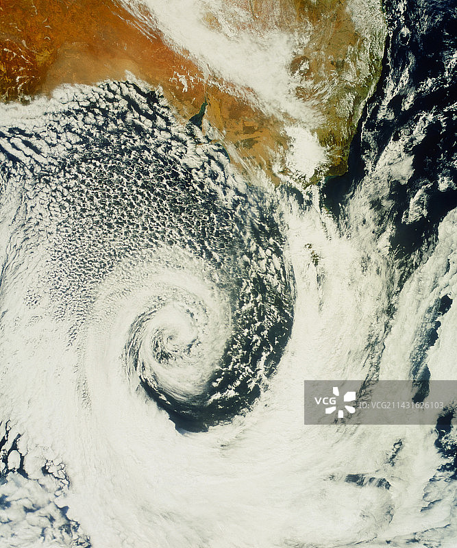 低压天气系统图片素材