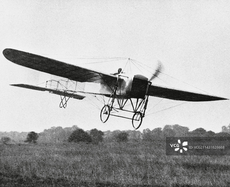 首次飞越英吉利海峡图片素材