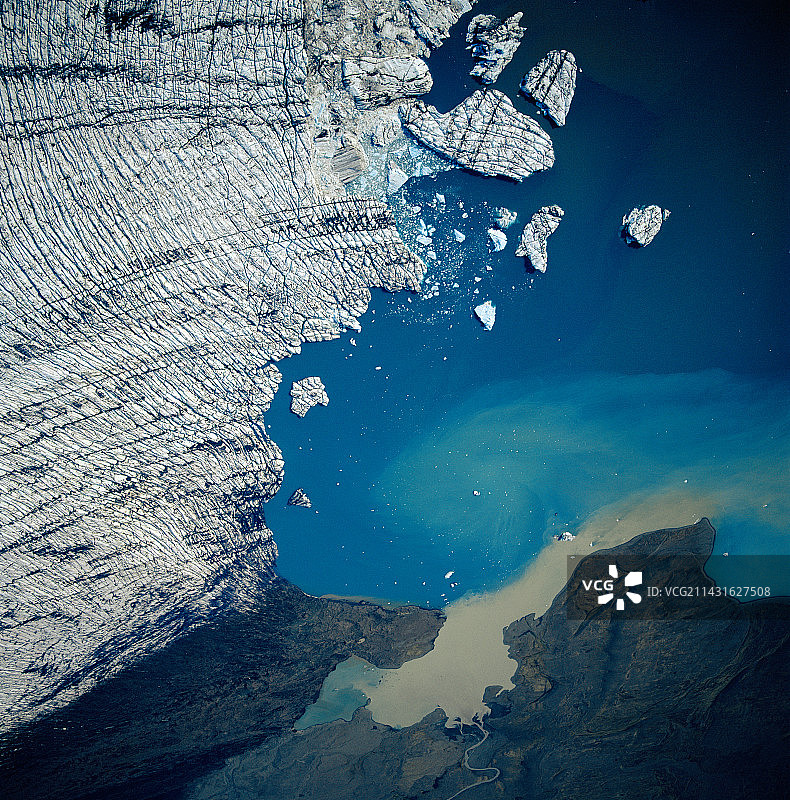 冰山形成图片素材