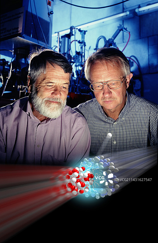 彼得·阿姆布鲁斯特和西格德·霍夫曼图片素材