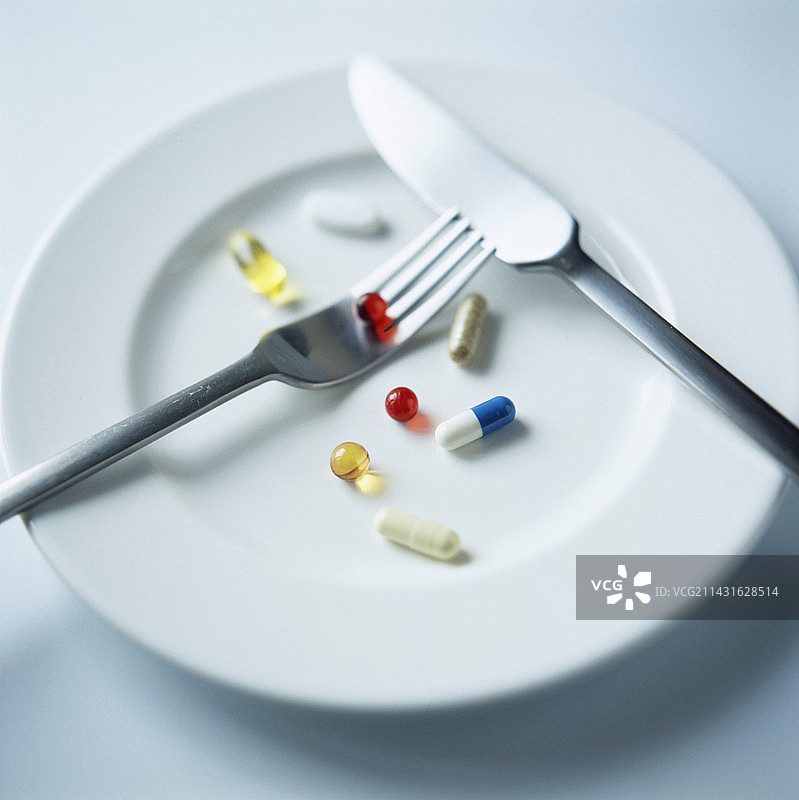 维生素药丸图片素材