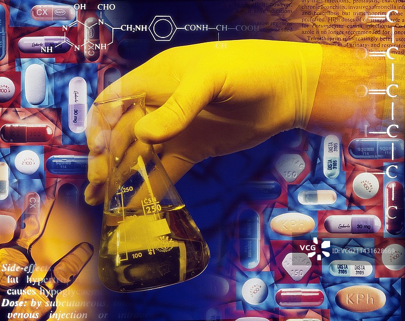 药品生产图片素材