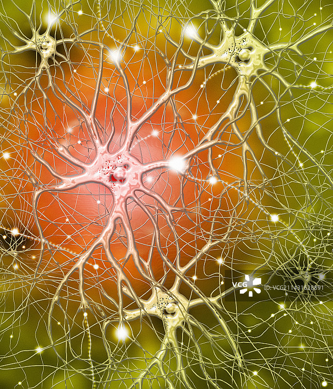 神经网络图片素材